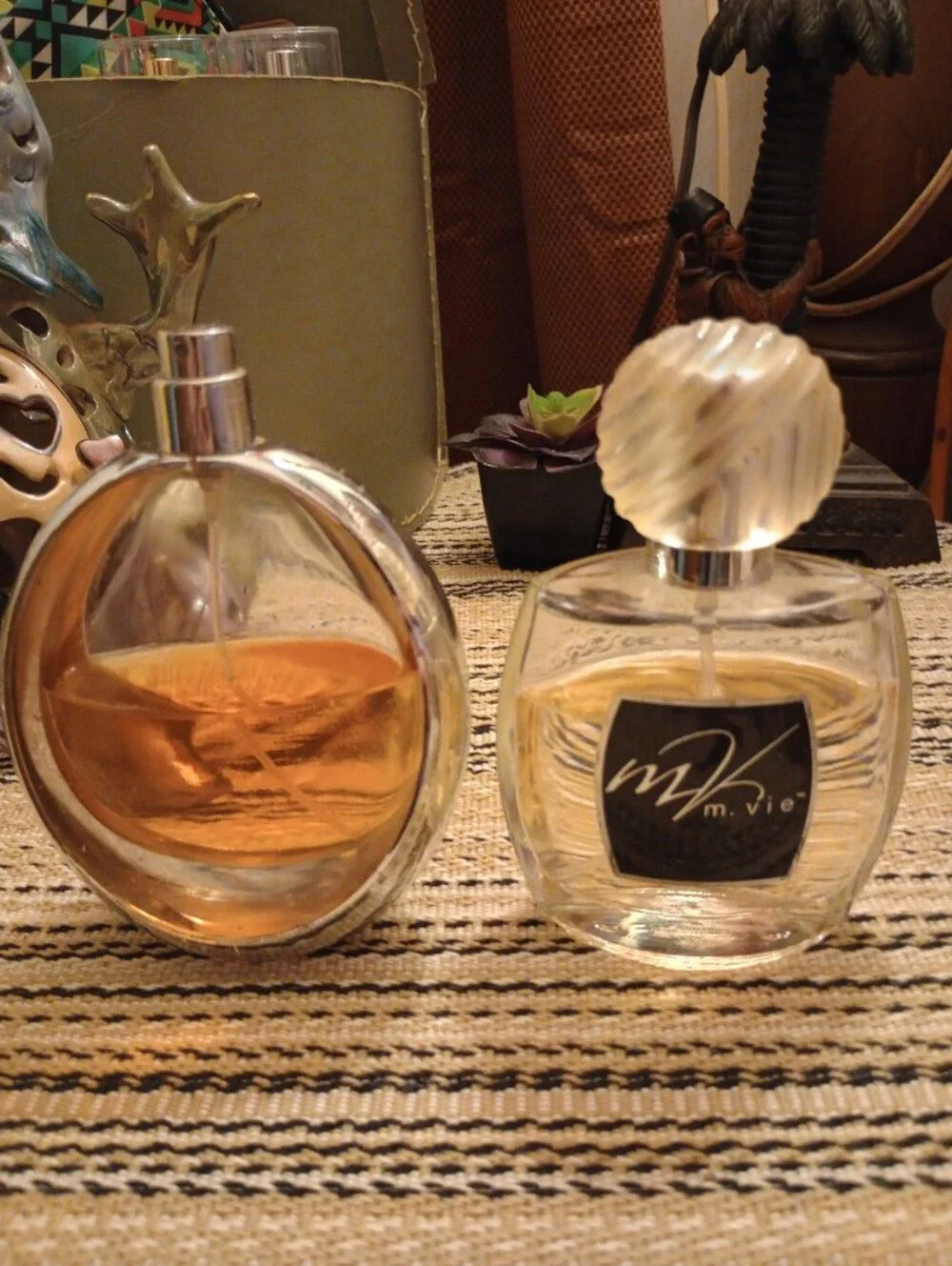 (2) Bundle Deal Women's Nice Feminine Perfumes Large Size ( More Than Half Full)
